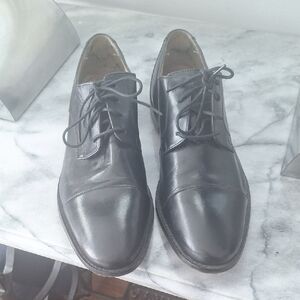 Montinaro men's cap toe oxford black 11738-001